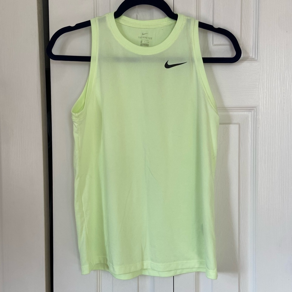 Nike Neon Muscle Tank Top, Women’s size S